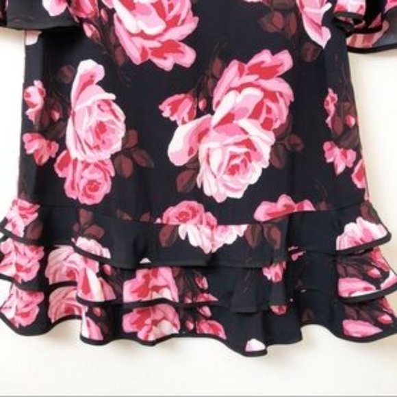 NWOT KATE SPADE NY ROSA RUFFLE SHIFT DRESS XS - Picture 4 of 4